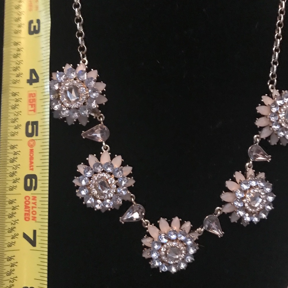 Whbm Rhinestone Statement Necklace - image 2